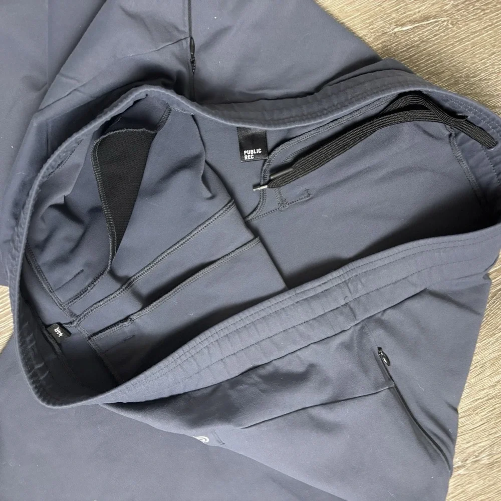 Public Rec Men's Gamechanger Rec Shorts 42R Navy Everyday Drawstring‎ Relaxed